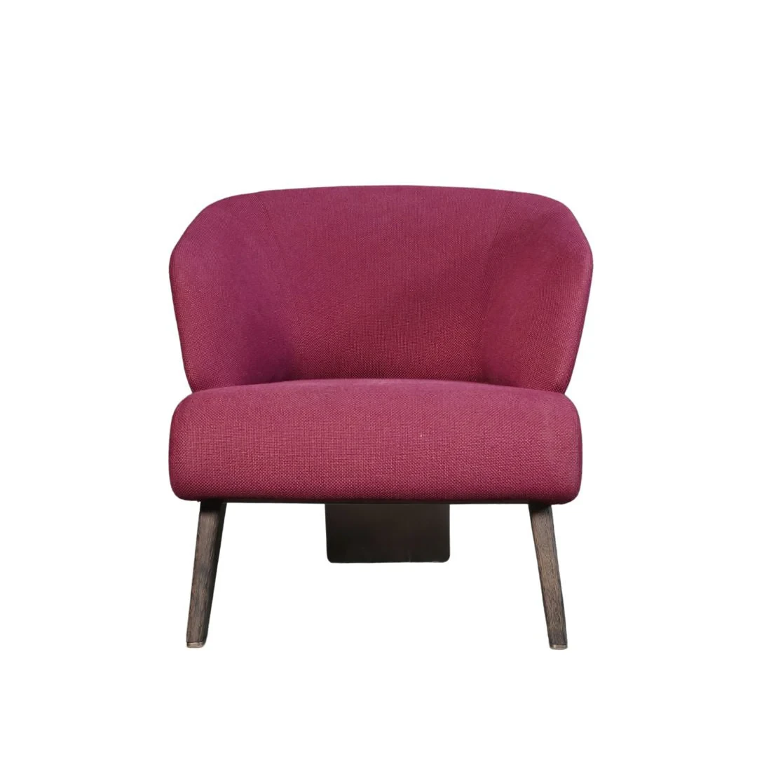 Minotti Plum Aston Armchair by Rodolfo Dordoni