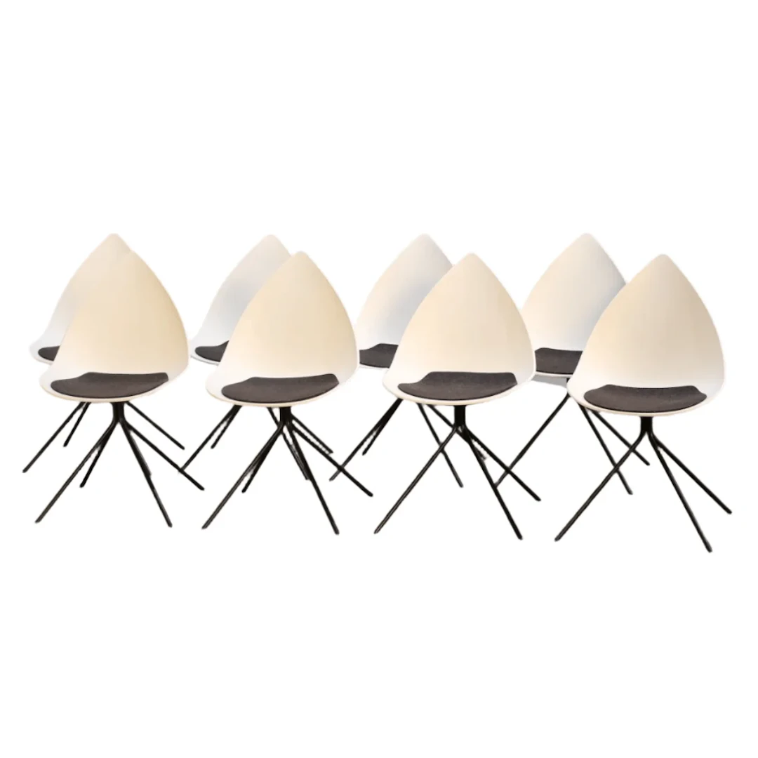 BoConcept Ottawa Chair by Karim Rashid, Set of Eight