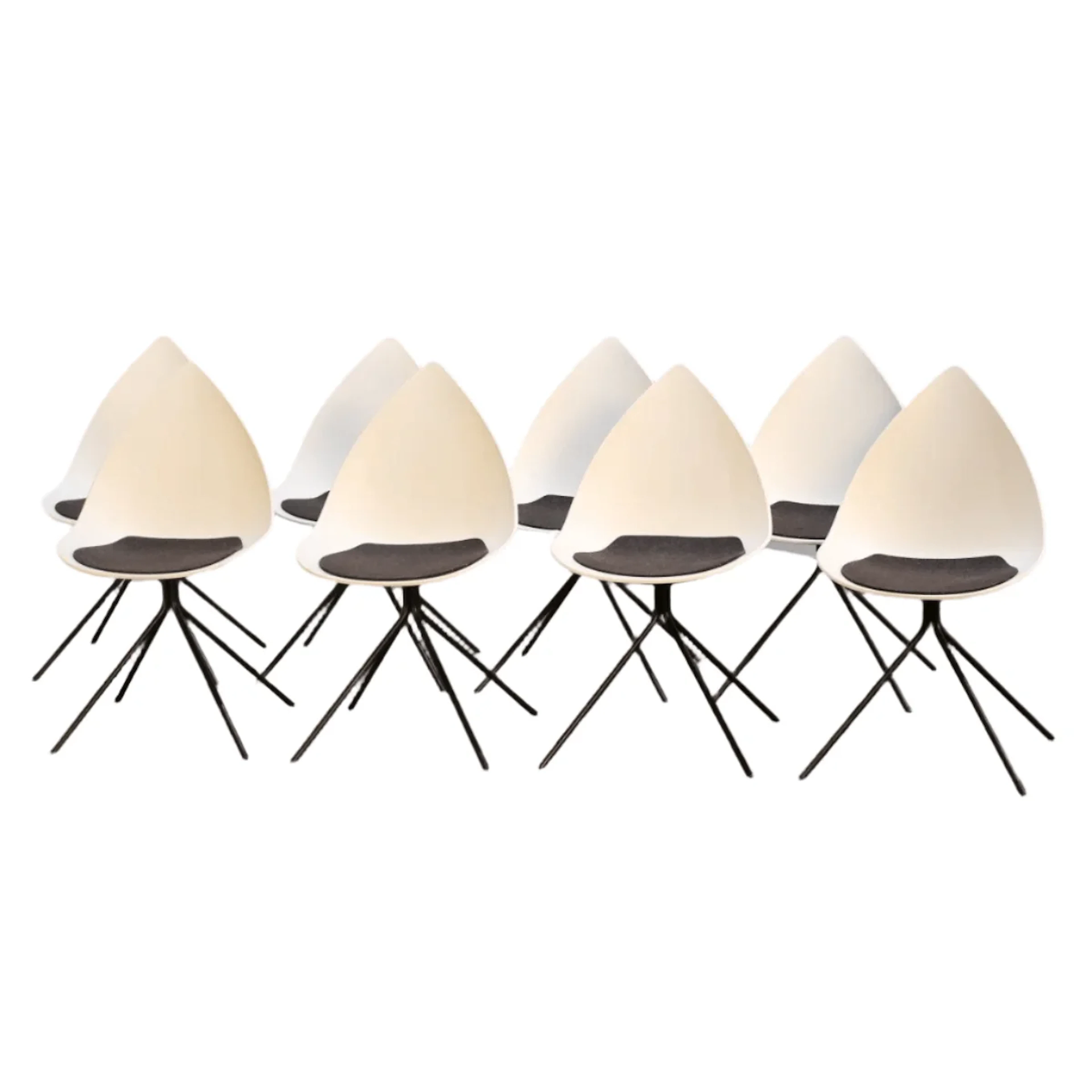 BoConcept Ottawa Chair by Karim Rashid, Set of Eight