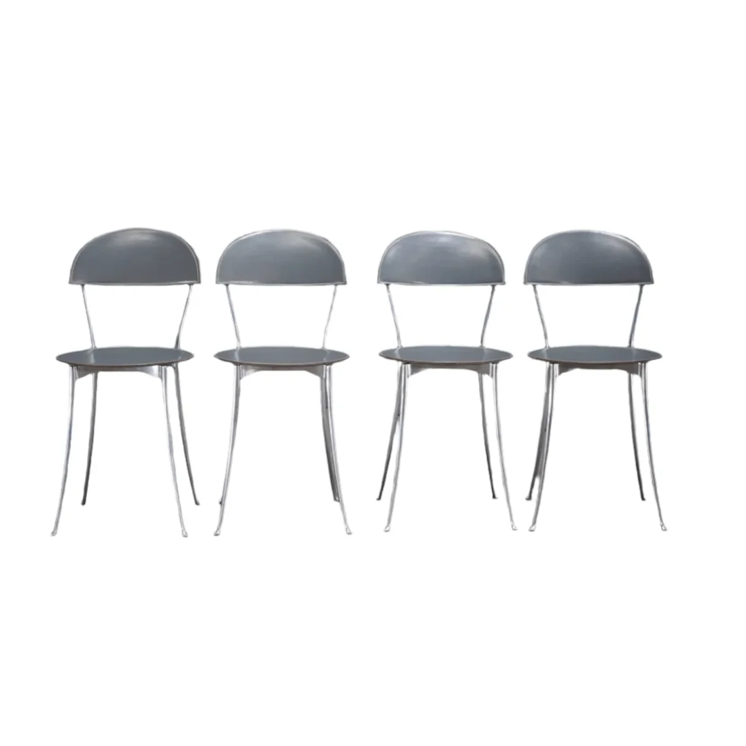 Zanotta Tonietta Chairs by Enzo Mari, Set of Four