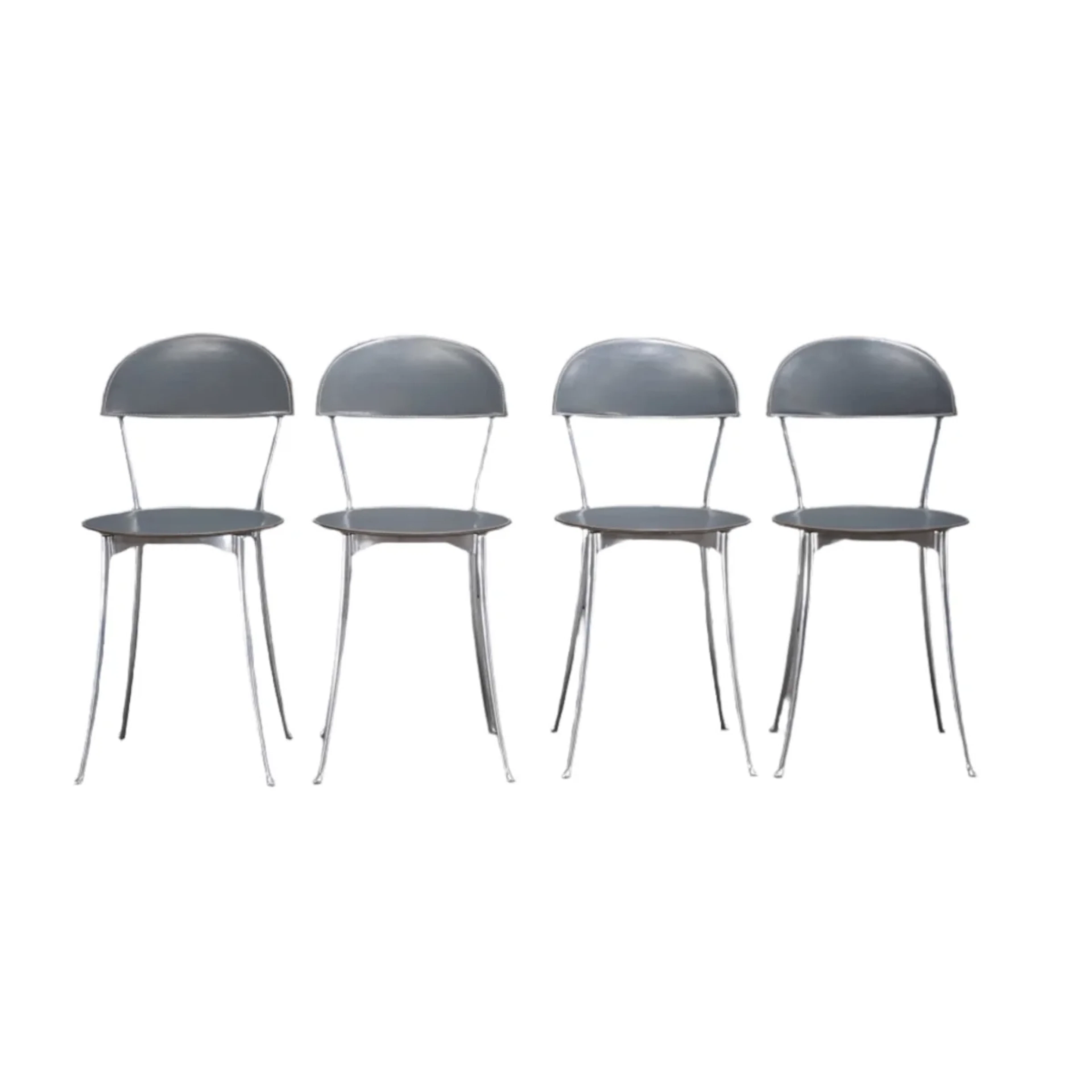 Zanotta Tonietta Chairs by Enzo Mari, Set of Four