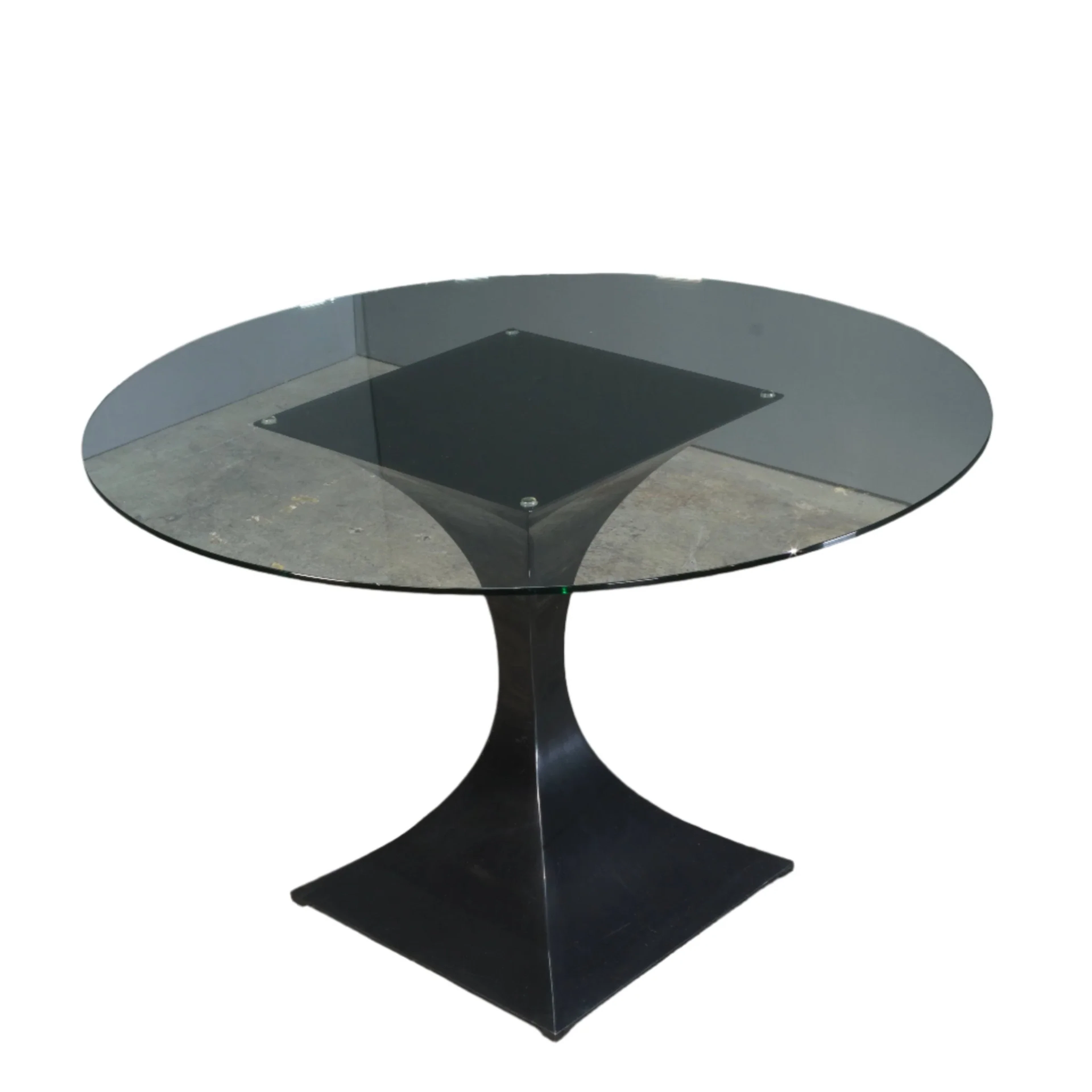Tom Faulkner Round Glass Capricorn Dining Table