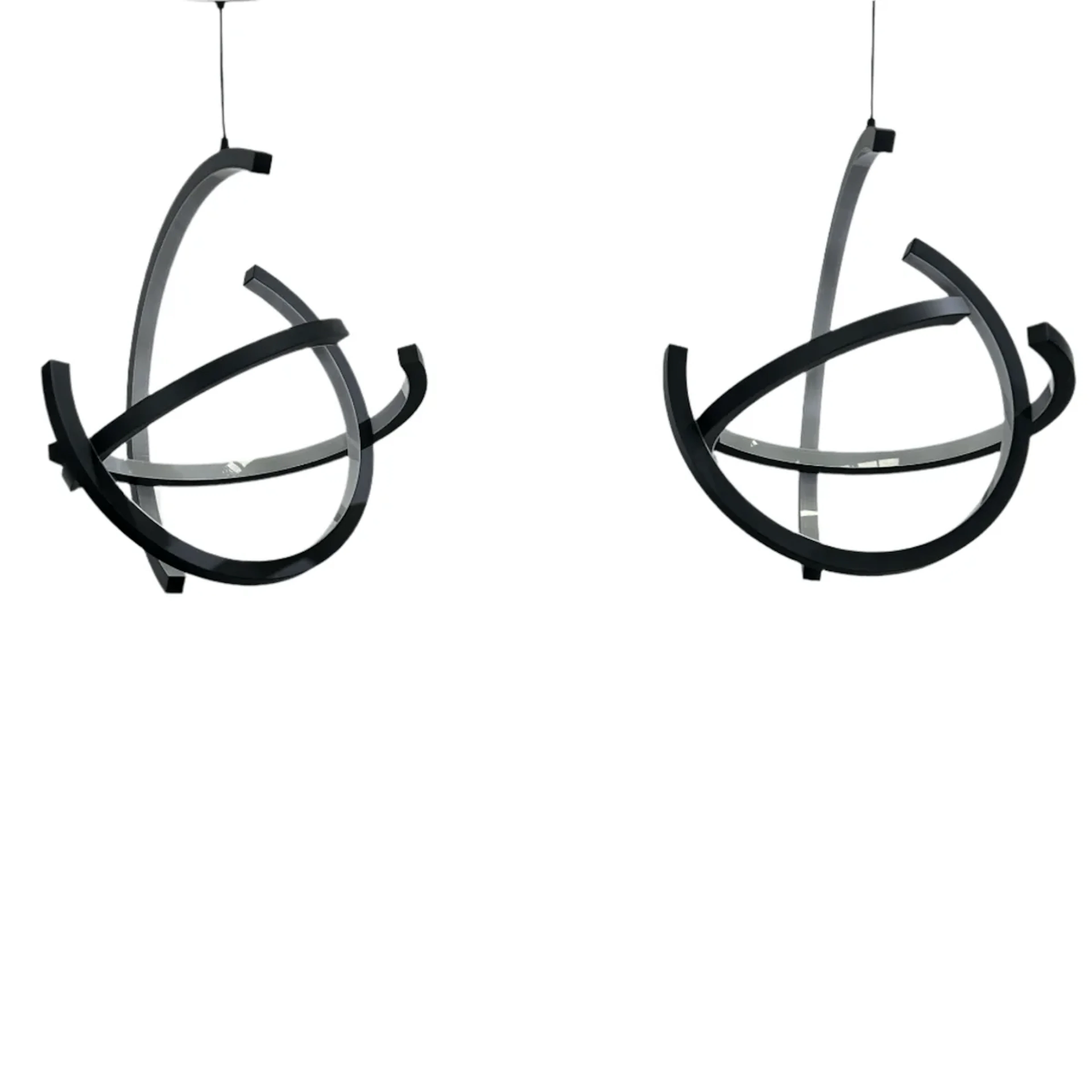 Roche Bobois Atom Suspension Light by Cédric Ragot, Set of Two