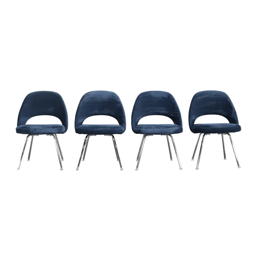 Knoll Saarinen Relax Chairs, Set of Four