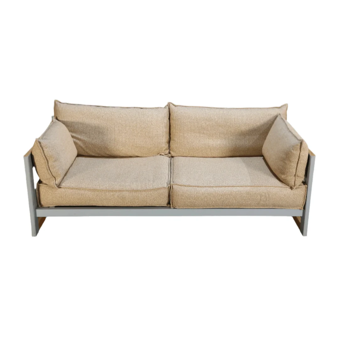 Established & Sons Beige Cassette Sofa by Ronan & Erwan Bouroullec