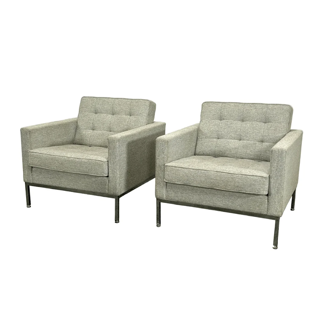 Knoll Relax Armchairs, Set of Two