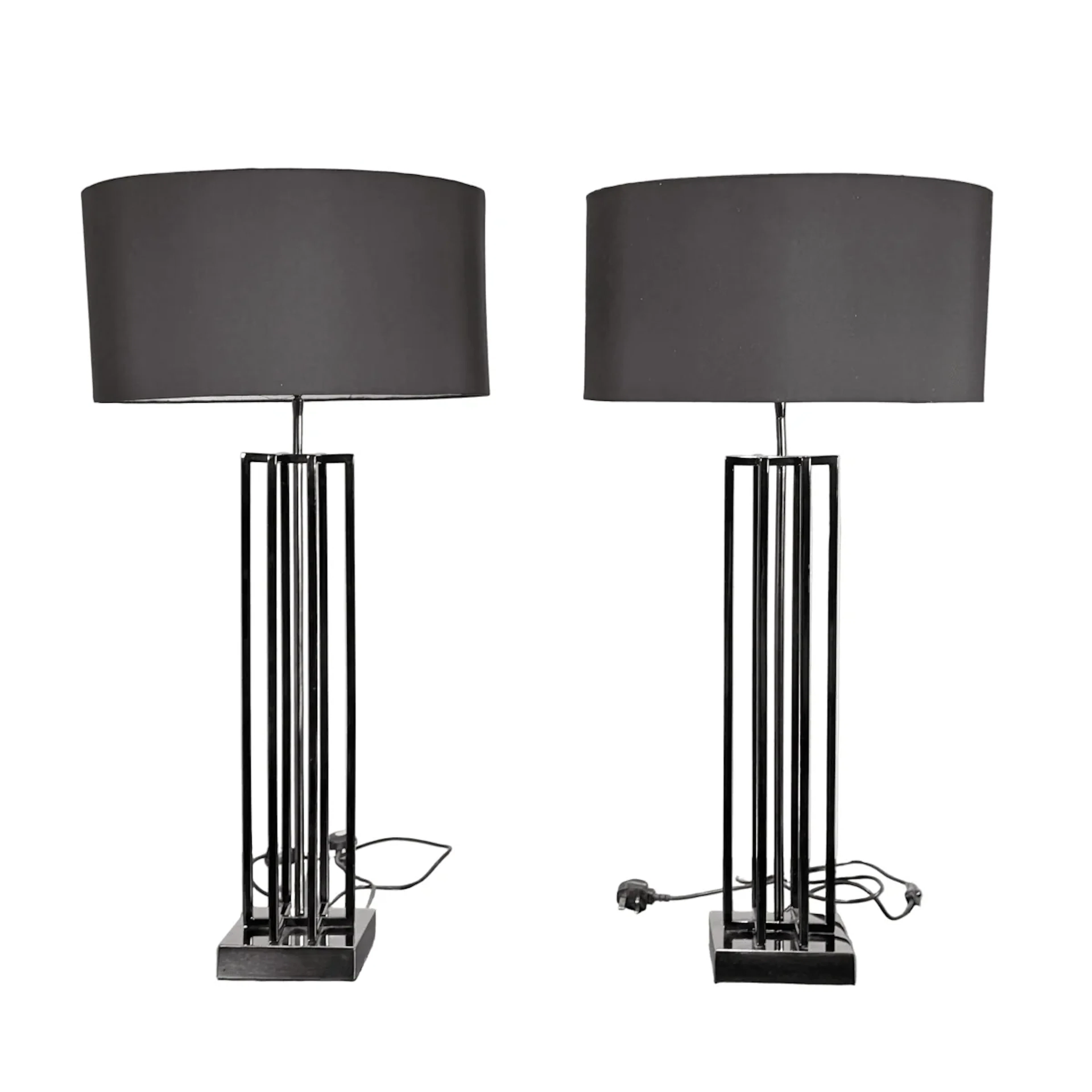 Coach House Table Lamps, Set of Two