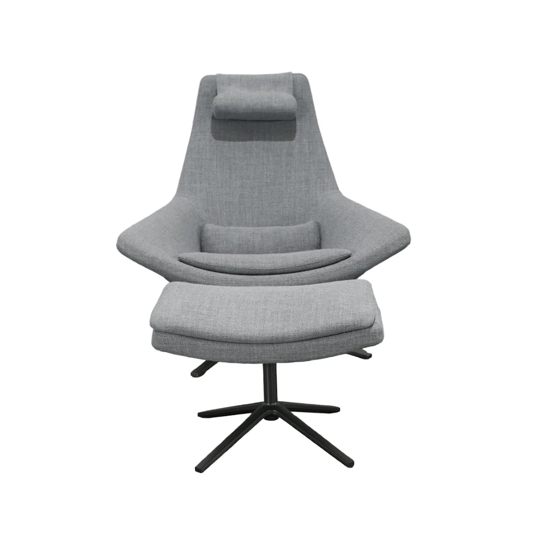 B&B Italia Metropolitan Armchair & Footstool