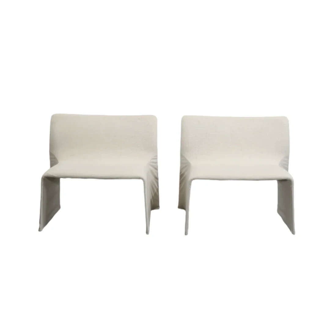 Molteni & C Glove Armchairs by Patricia Urquiola, Set of Two