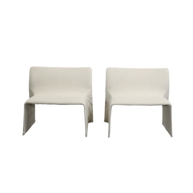 Molteni & C Glove Armchairs by Patricia Urquiola, Set of Two