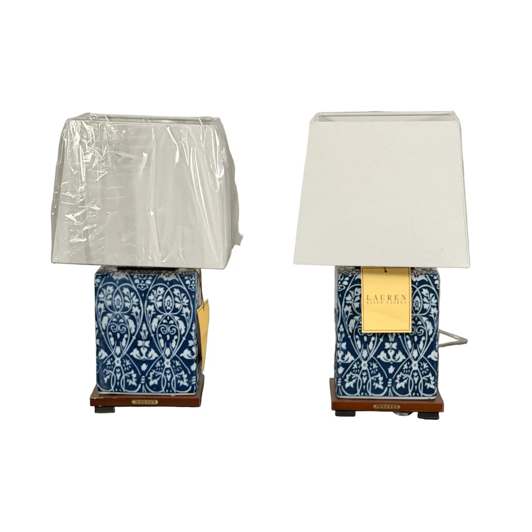 Ralph Lauren Home Ceramic Table Lamps, Set of Two