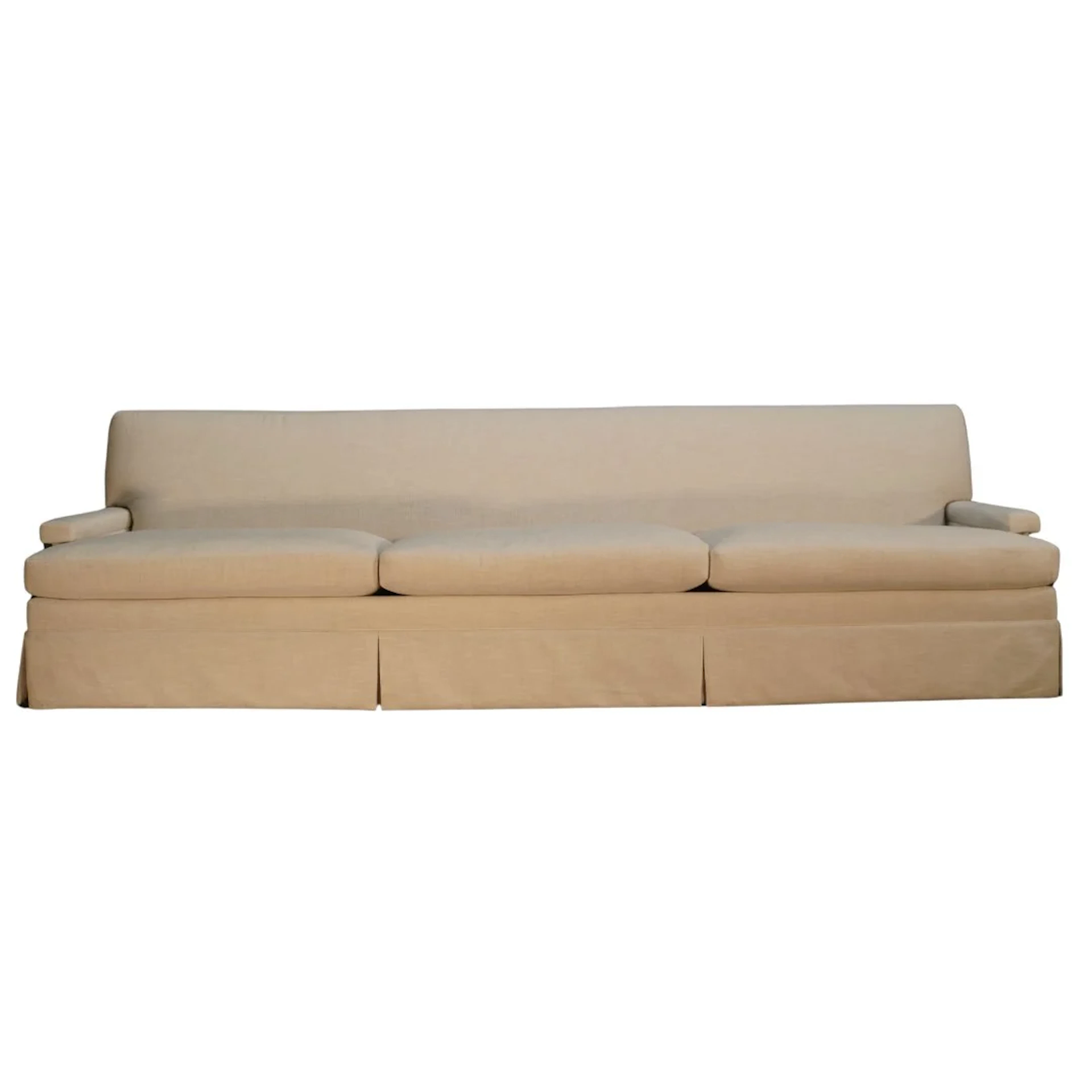 Hickory Chair Furniture Macdonald Skirted Large Sofa