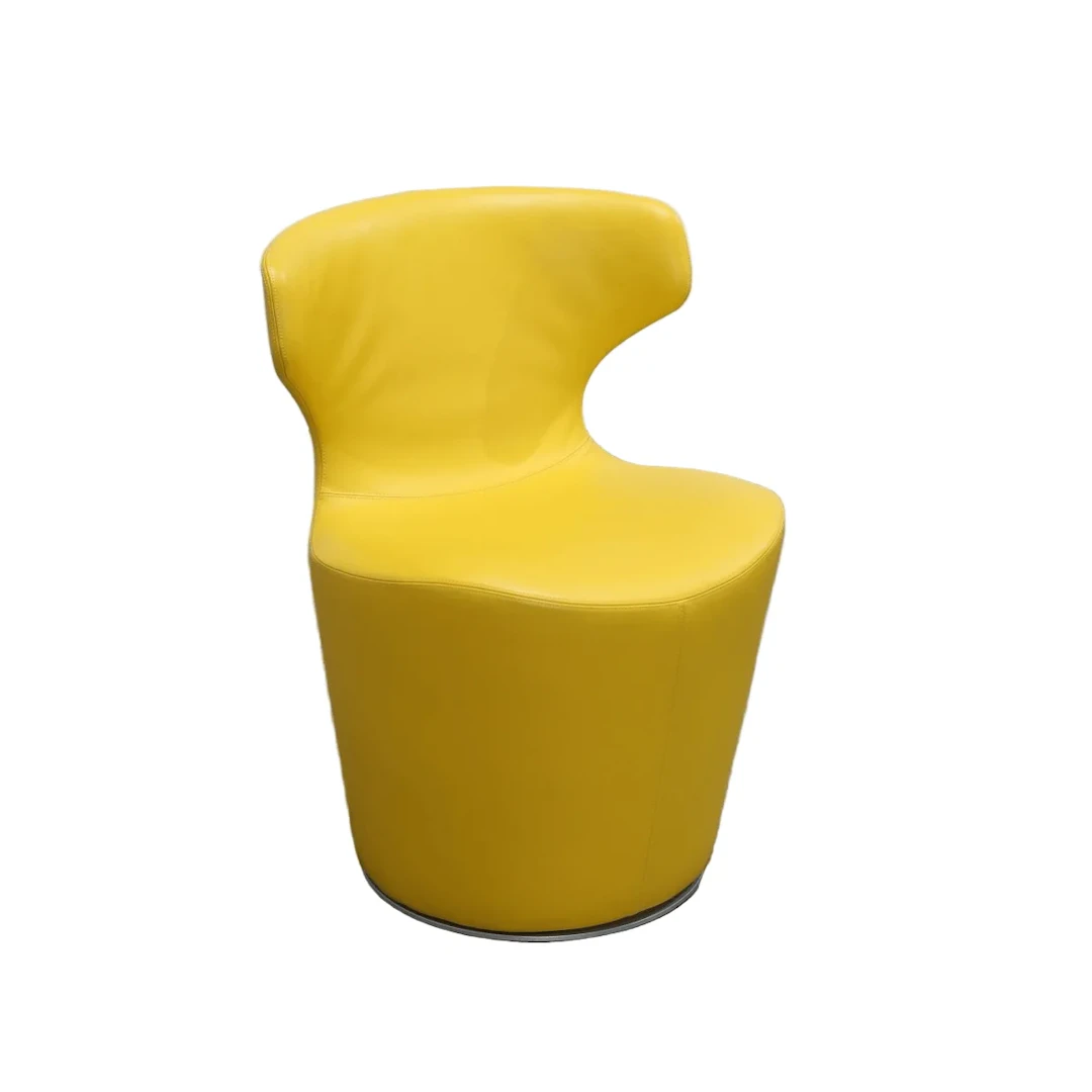 B&B Italia Yellow Papilio Chairs by Naoto Fukasawa, Set of Six