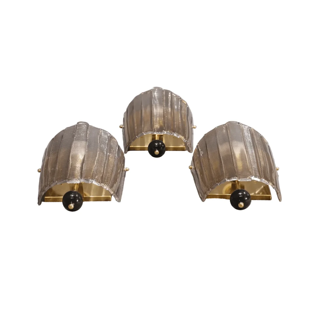 Fabio Ltd Fan Sconce by Fabio Bergomi, Set of 3