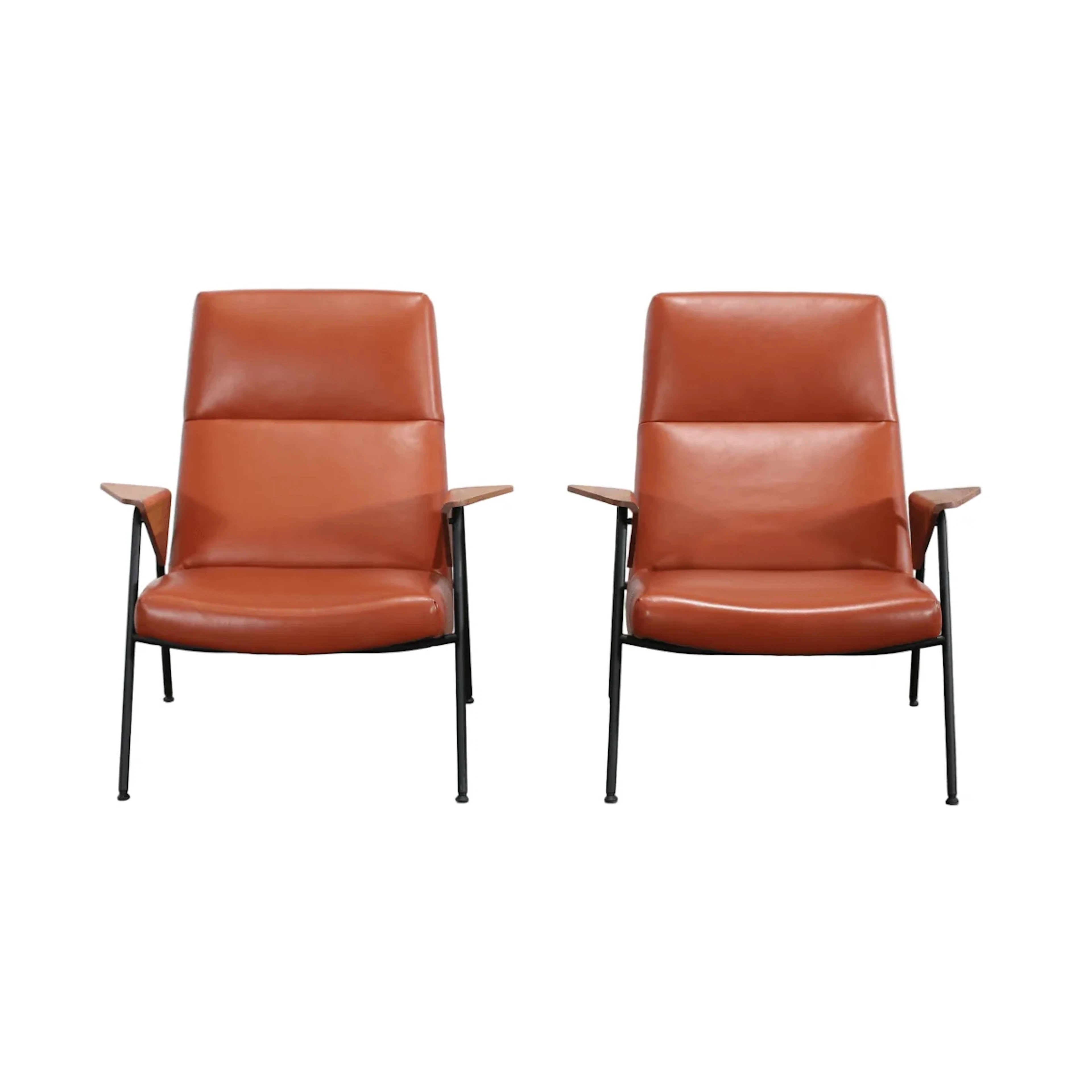 Walter Knoll Votteler Highback Armchairs, Set of Two