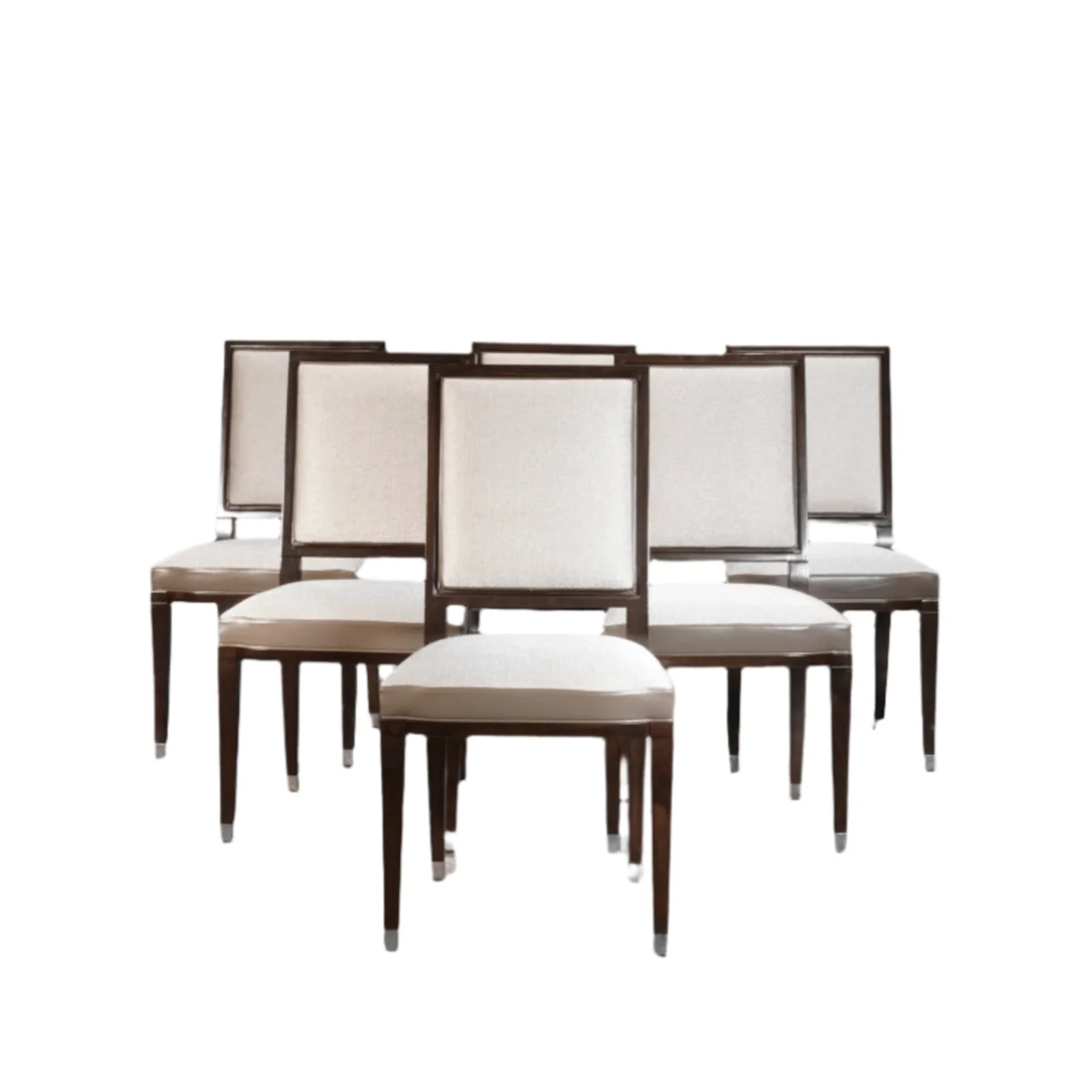 Roche Bobois Grand Hotel Dining Chairs, Set of Six