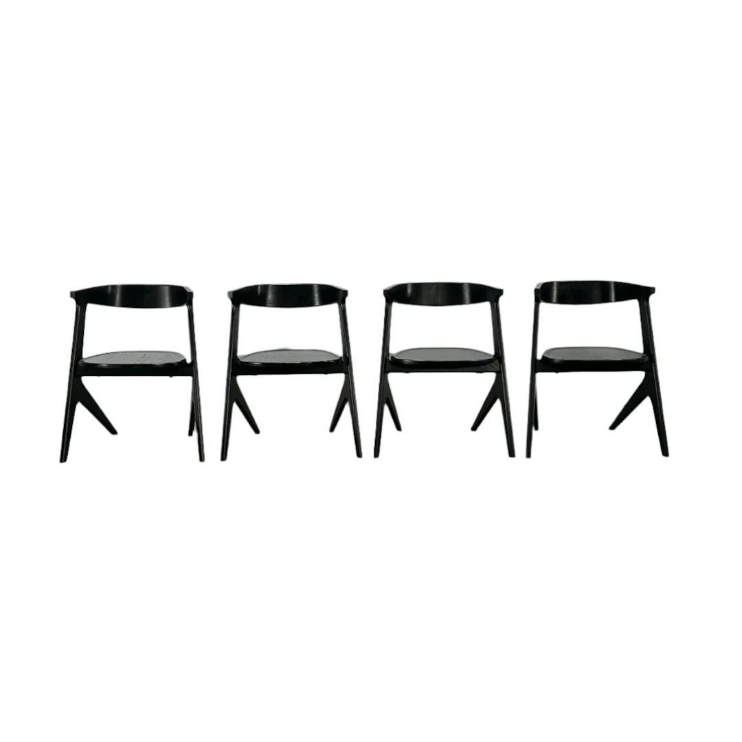 Slab Dining Chairs by Tom Dixon, Set of Four