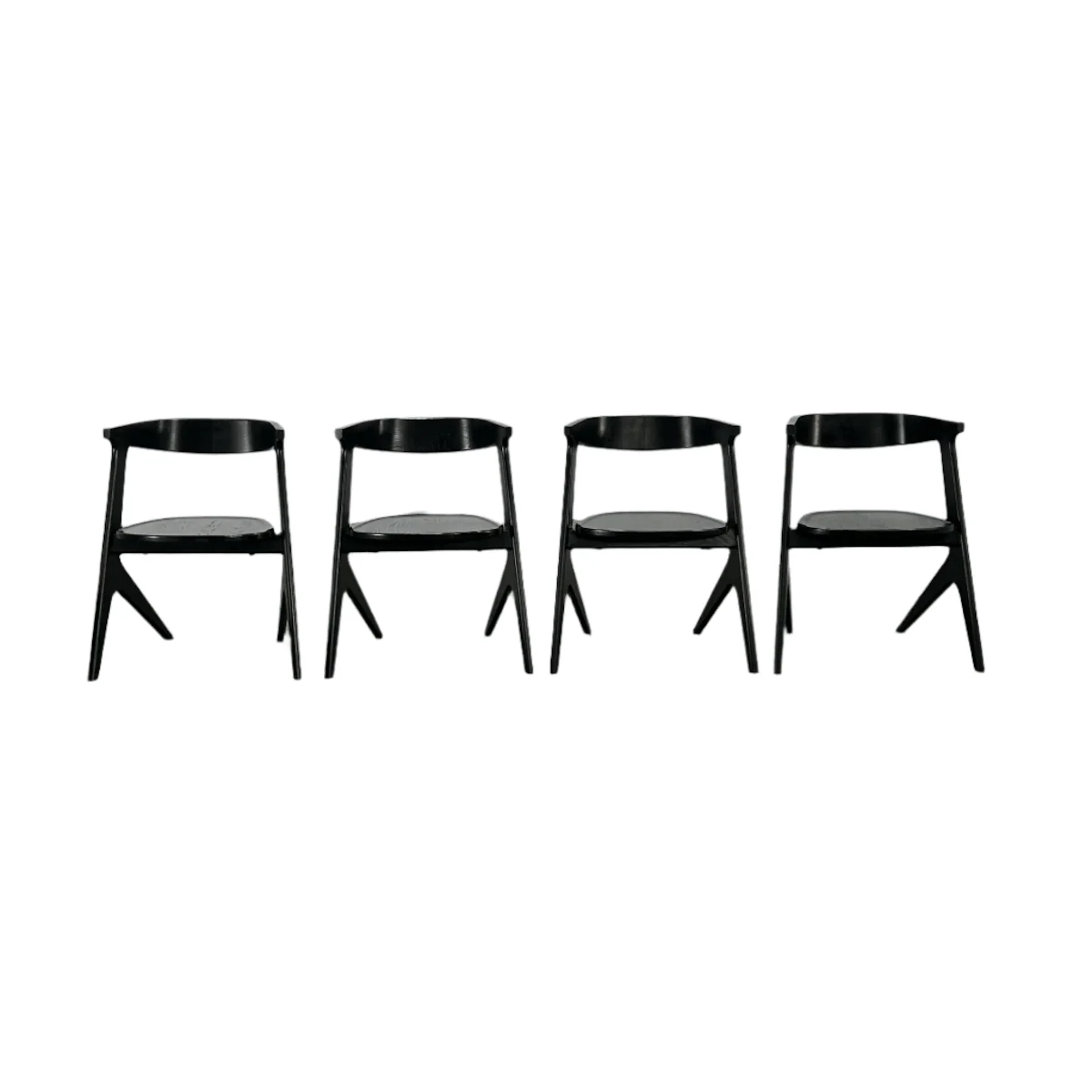 Slab Dining Chairs by Tom Dixon, Set of Four