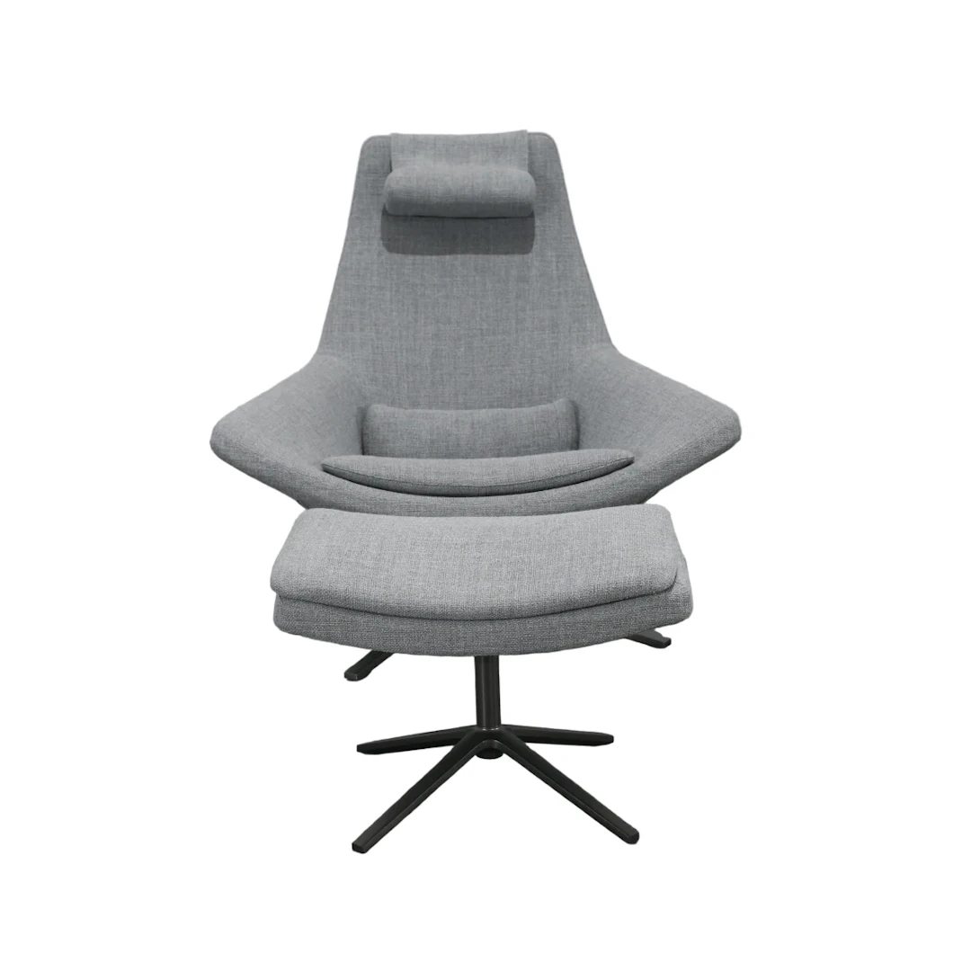 B&B Italia Metropolitan Armchair & Footstool