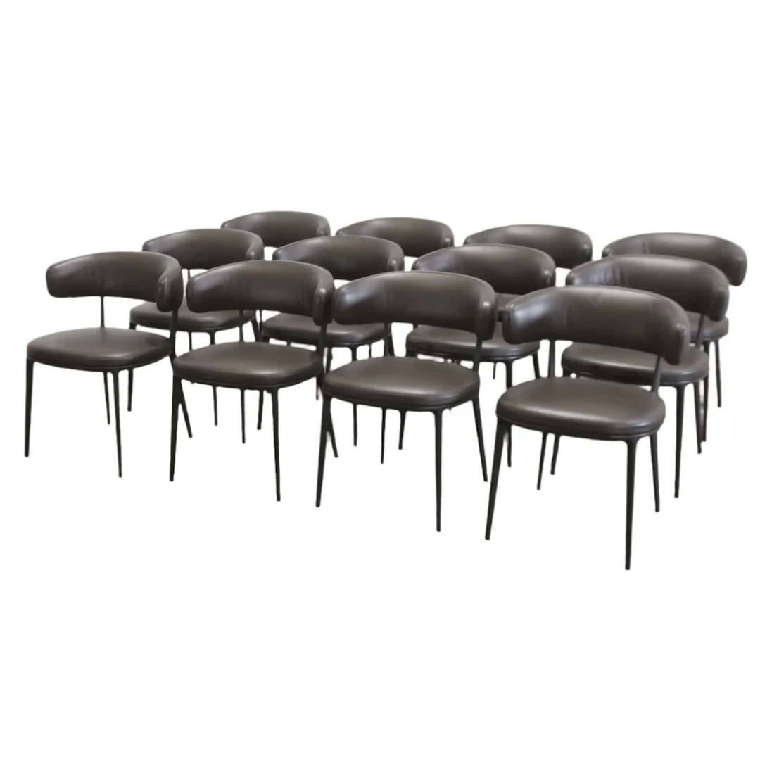 Maxalto Caratos Dining Chairs, Set of Twelve