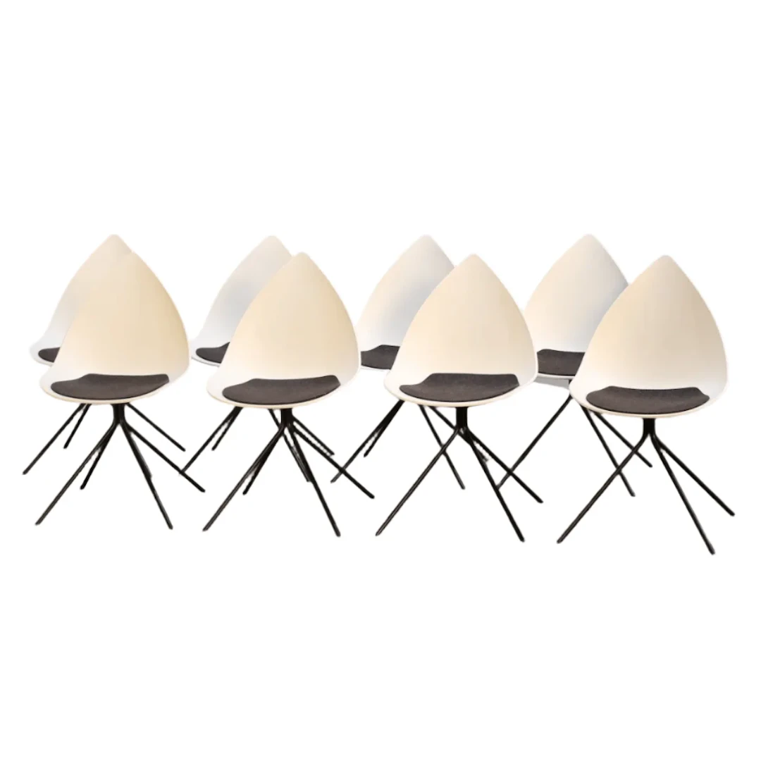 BoConcept Ottawa Chair by Karim Rashid, Set of Eight