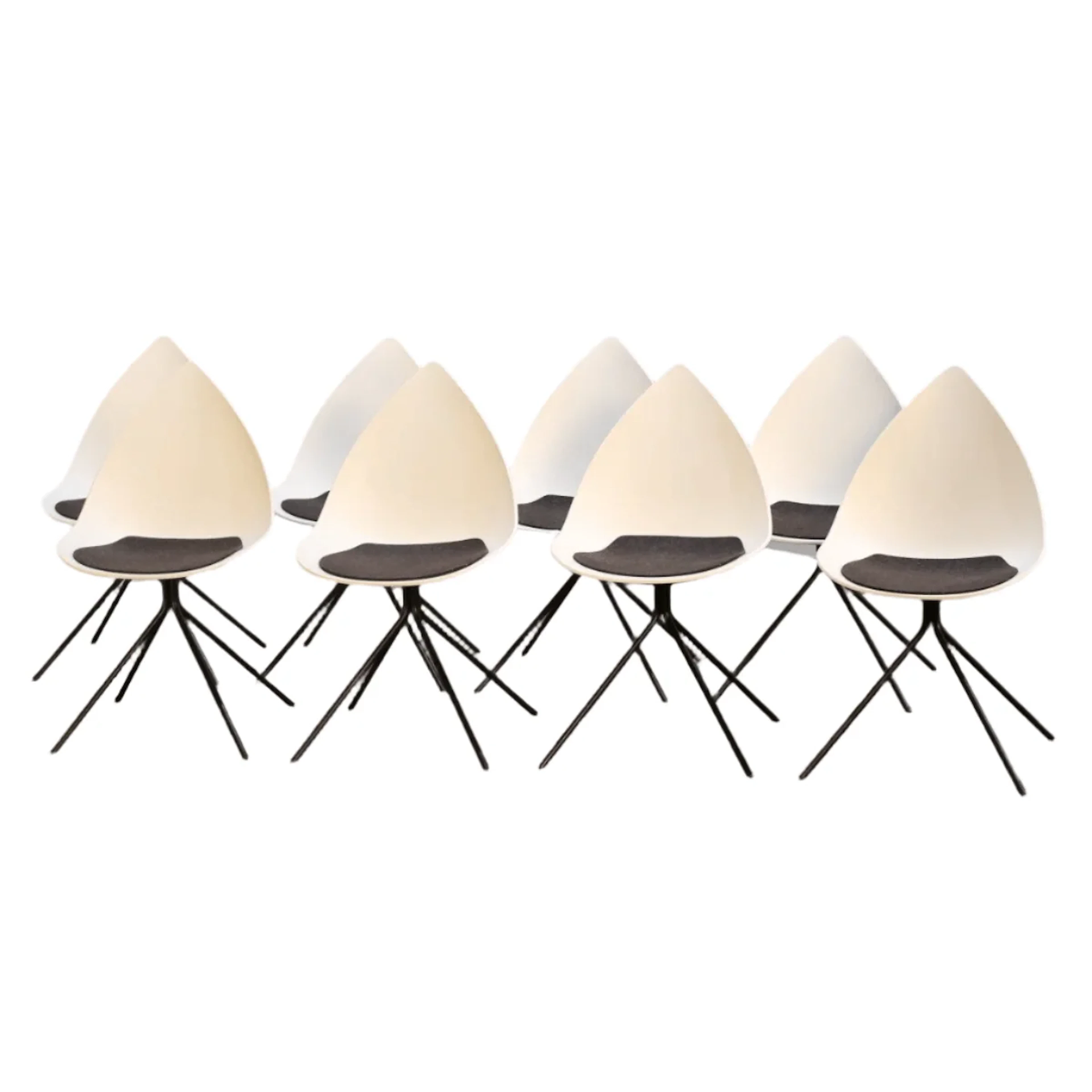 BoConcept Ottawa Chair by Karim Rashid, Set of Eight