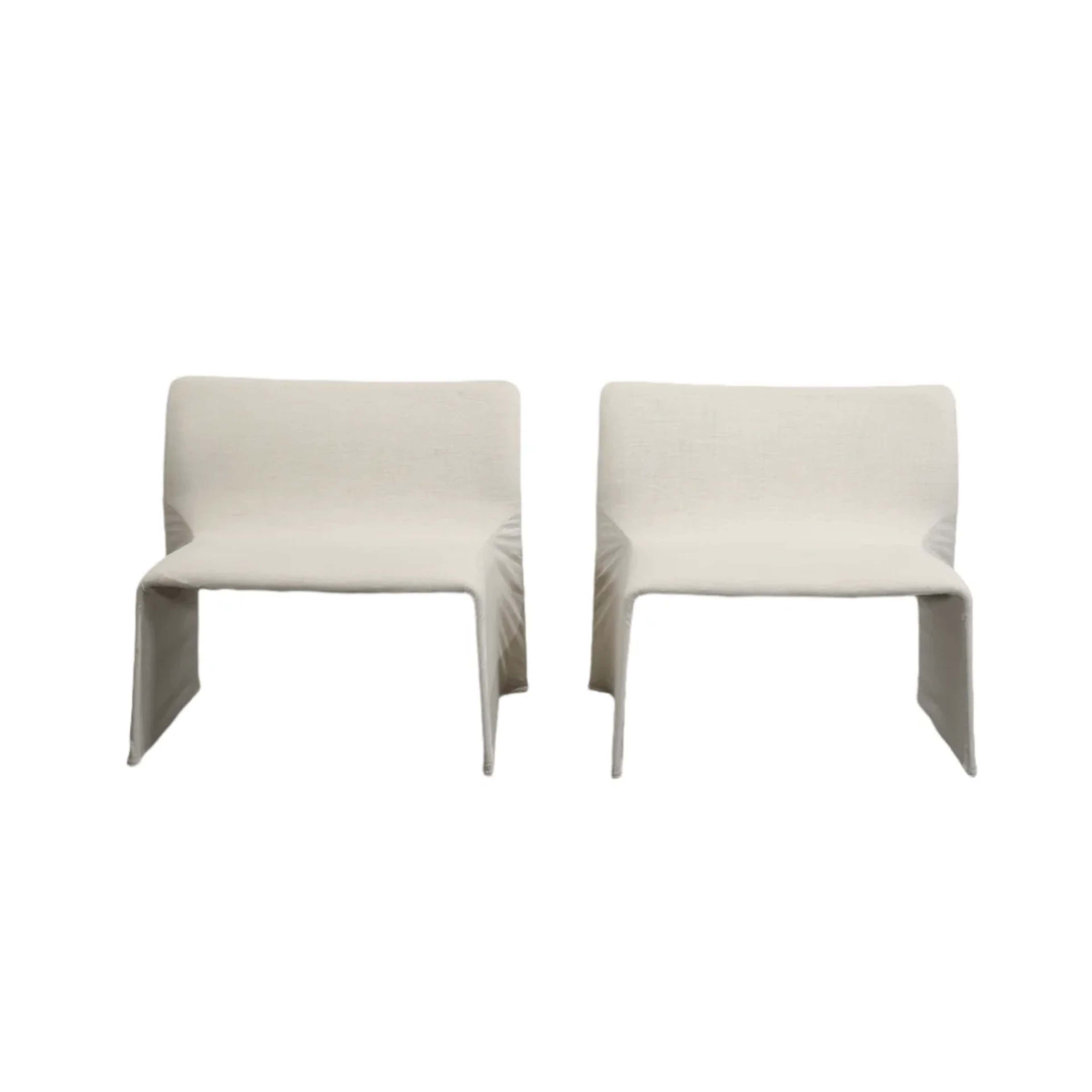 Molteni & C Glove Armchairs by Patricia Urquiola, Set of Two