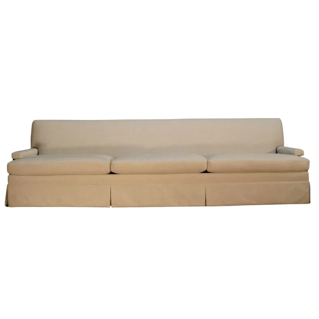 Hickory Chair Furniture Macdonald Skirted Large Sofa