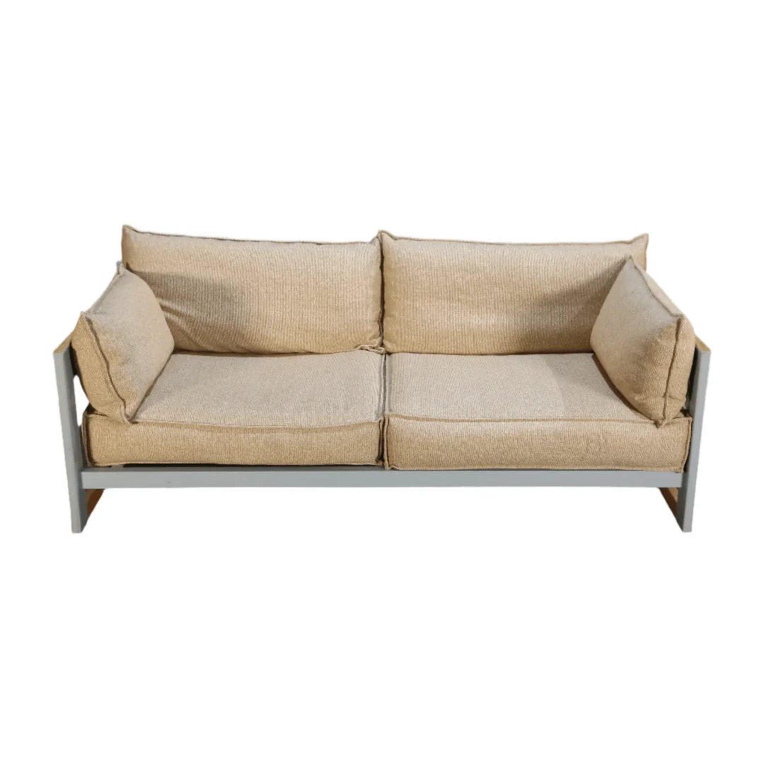 Established & Sons Beige Cassette Sofa by Ronan & Erwan Bouroullec