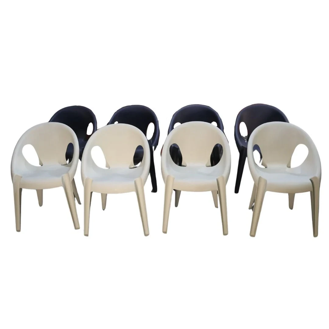 Magis Bell Chairs by Konstantin Grcic, Set of Eight