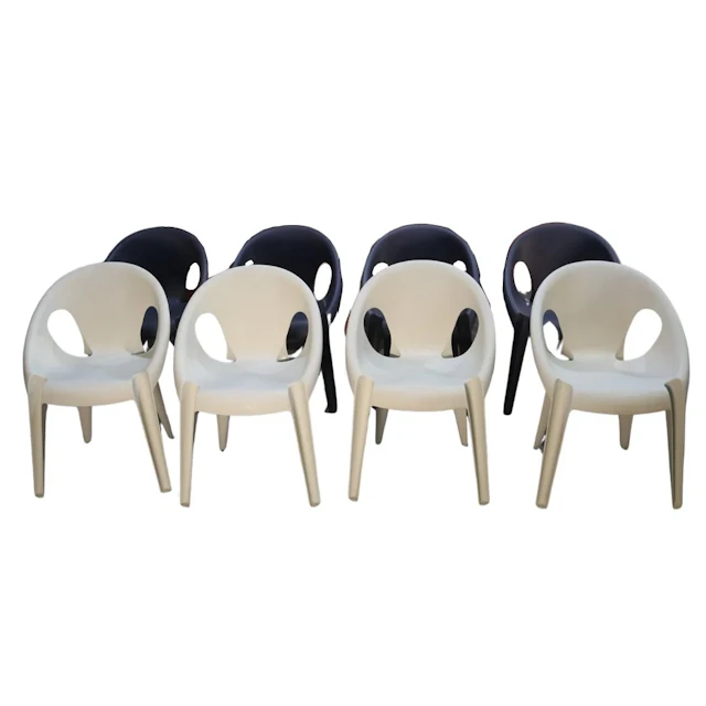 Magis Bell Chairs by Konstantin Grcic, Set of Eight