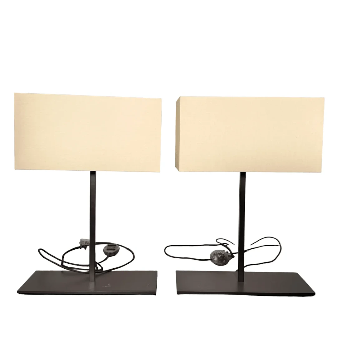 Maxalto Leukon Table Lamps by Antonio Citterio, Set of Two