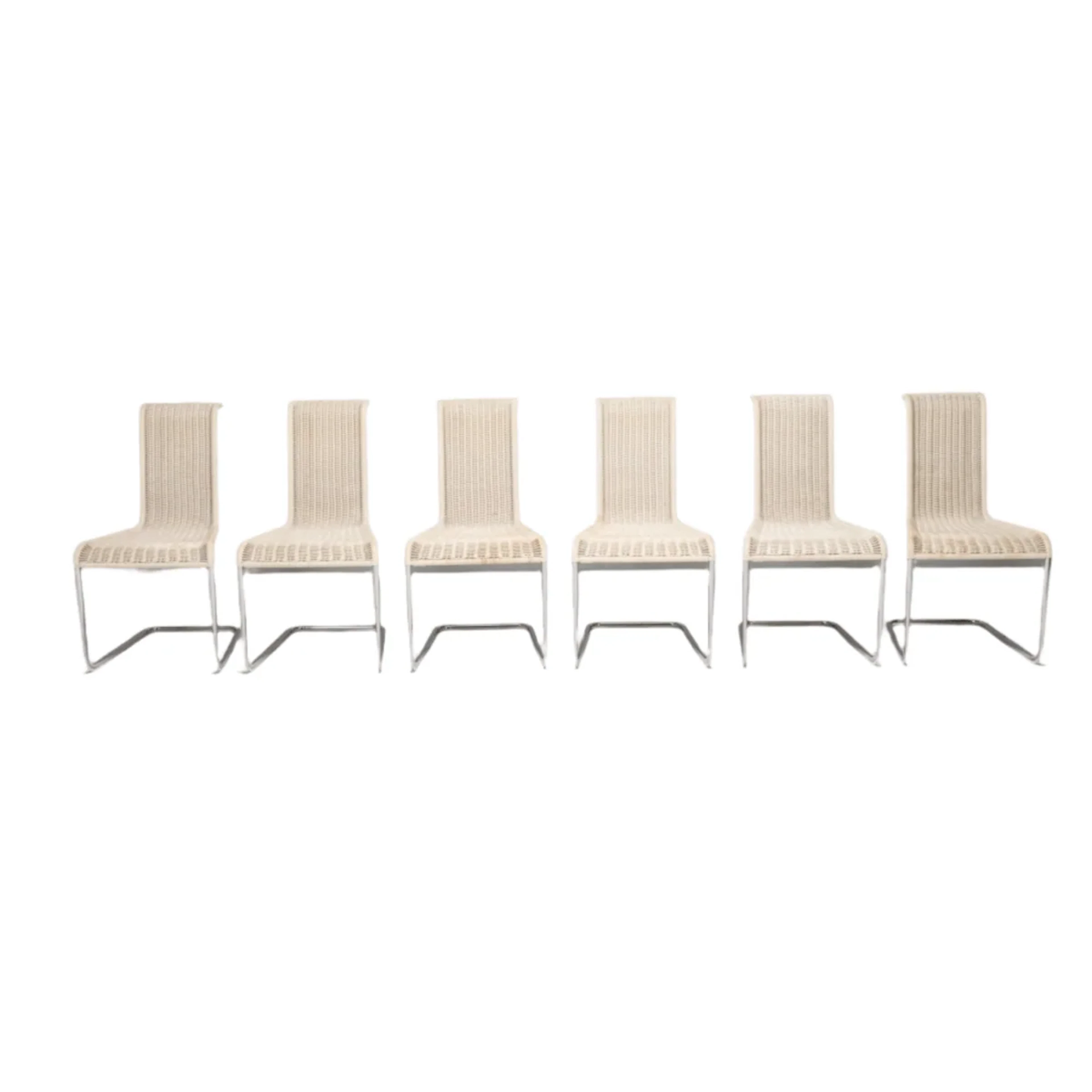 Axel Brüchhauser for Tecta B20 Dining Chairs, 1980s, Set of Six