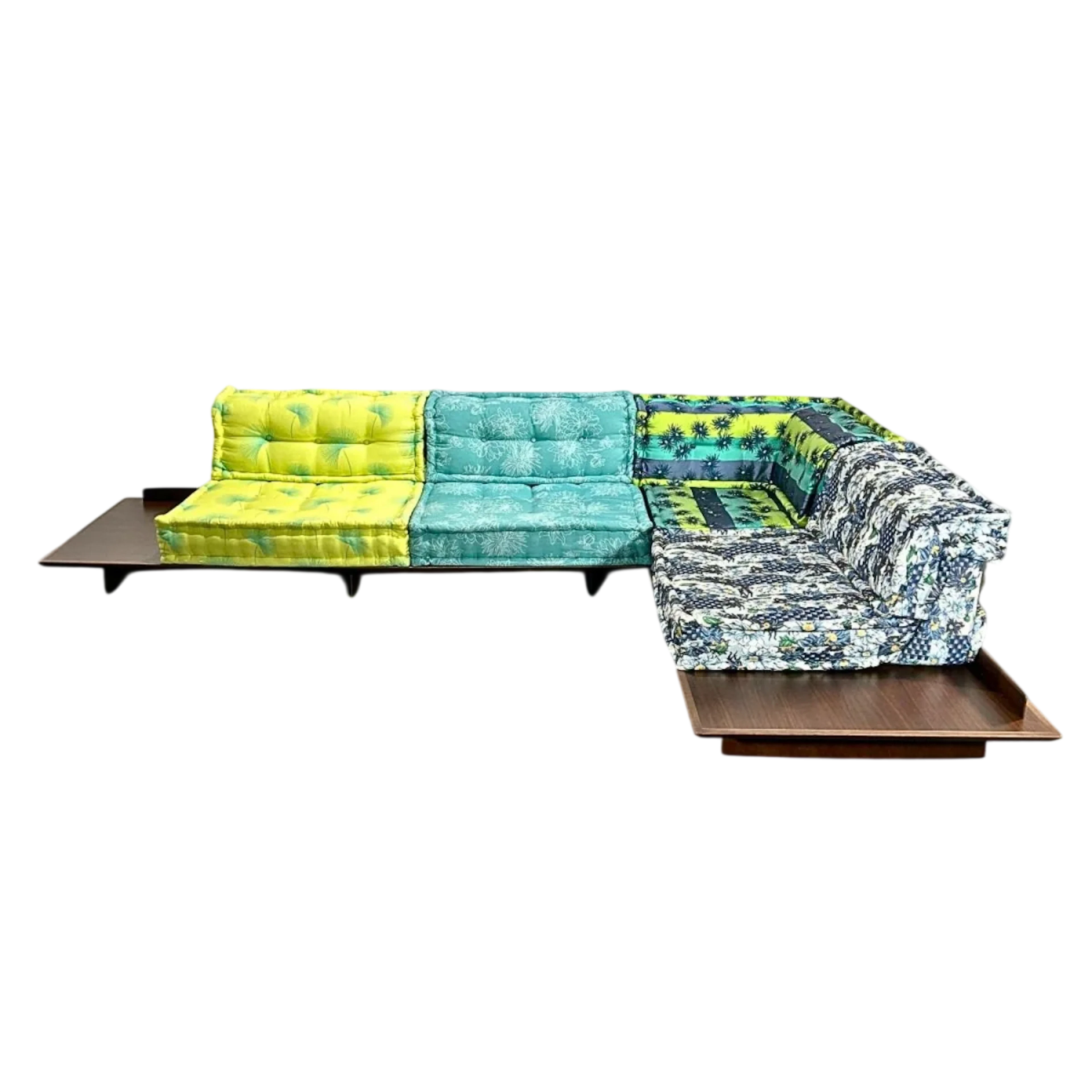 Roche Bobois Mah Jong Sectional Sofa by Hans Hopfer and Kenzo Takada