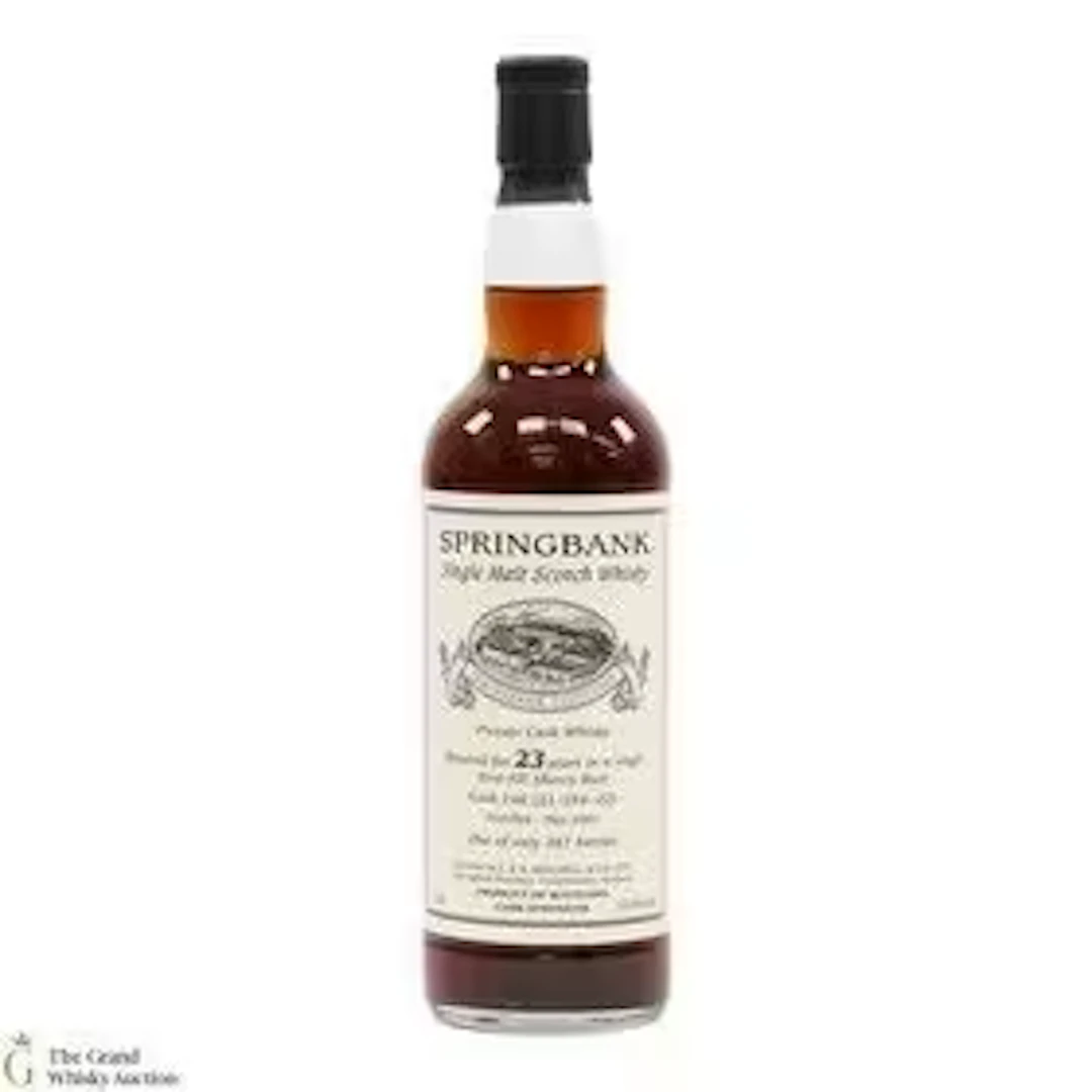 Springbank - 23 Year Old 2001 - Single Sherry Cask #146 - Private Bottling