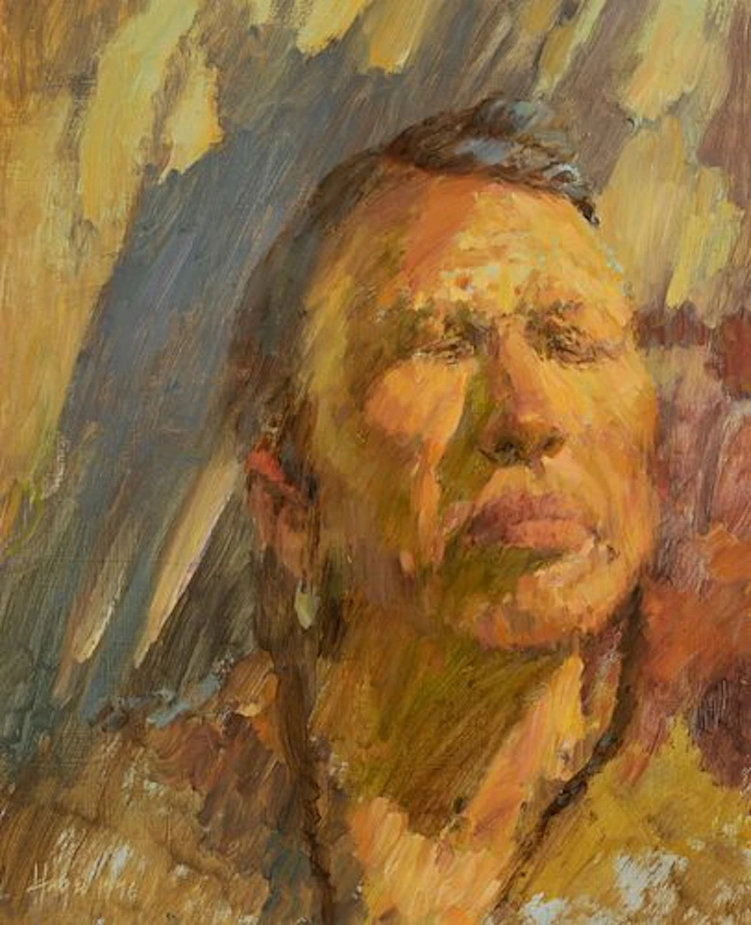 Frank Hagel (1933 – 2024) – The Sun Worshipper (1996)