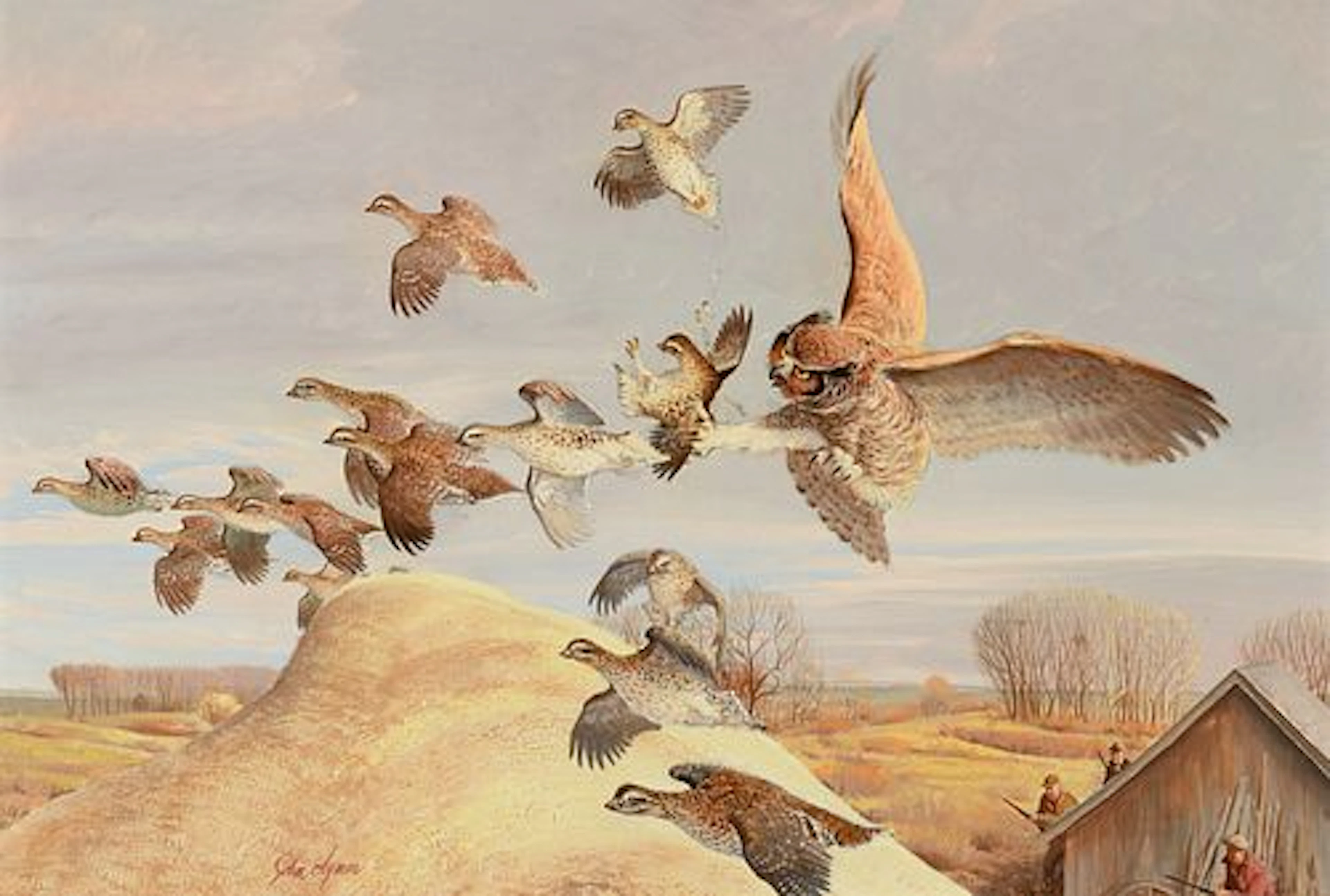 John Clymer (1907 – 1989) – Wings Over Alberta