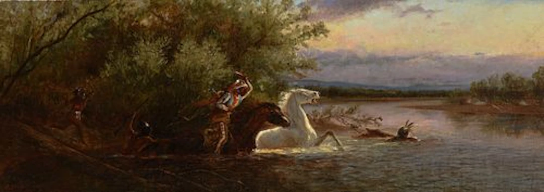 William de la Montagne Cary (1840 – 1922) – Horse Stealer