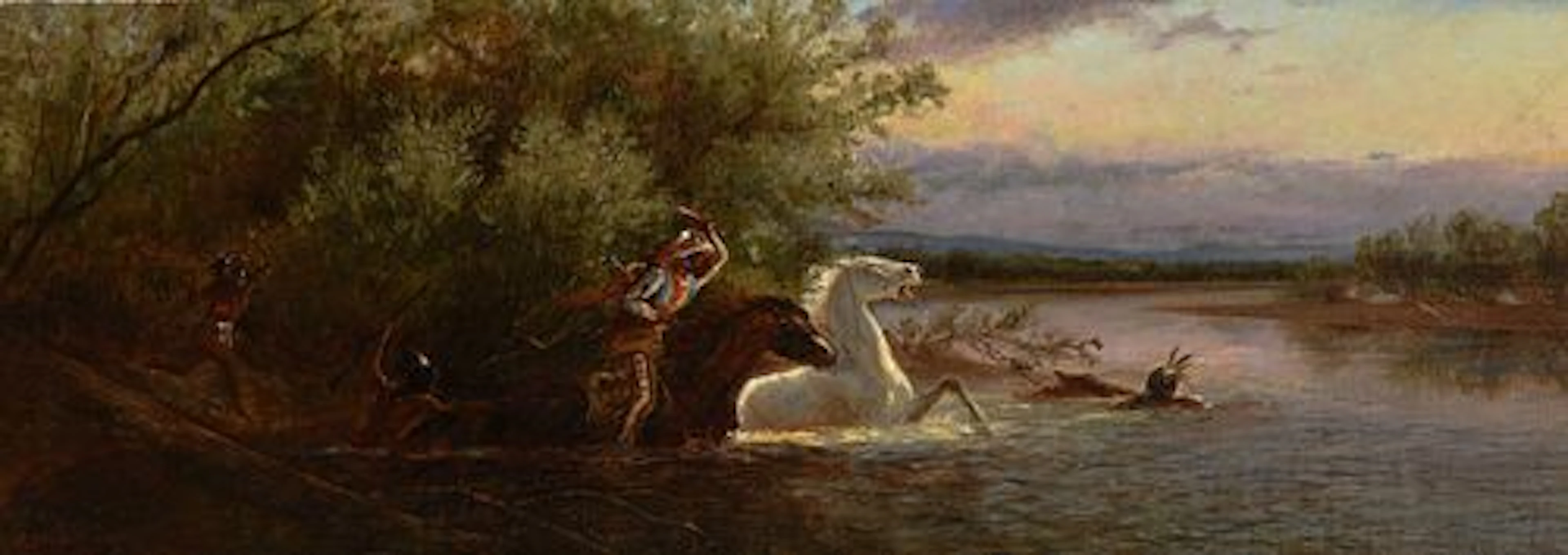 William de la Montagne Cary (1840 – 1922) – Horse Stealer