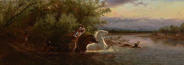 William de la Montagne Cary (1840 – 1922) – Horse Stealer