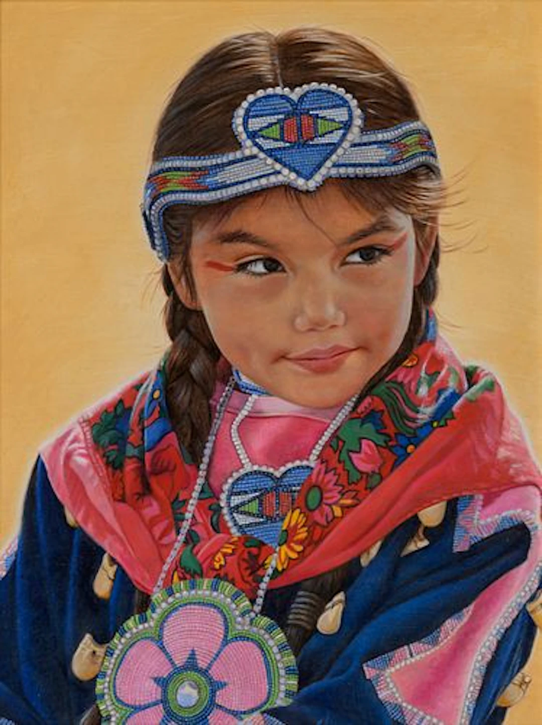 Ann Hanson (b. 1953) – Love, Dimples and Daisies