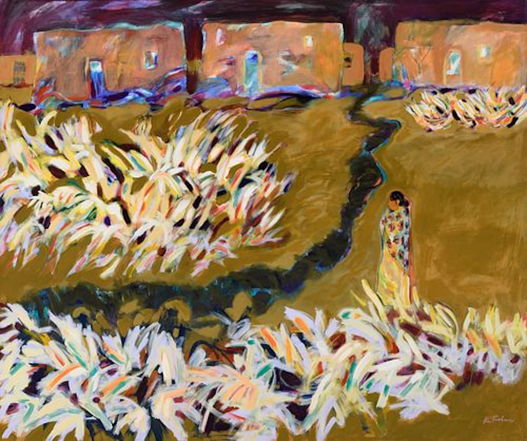 Ka Fisher (20th C.) – High Desert Bushy Grass