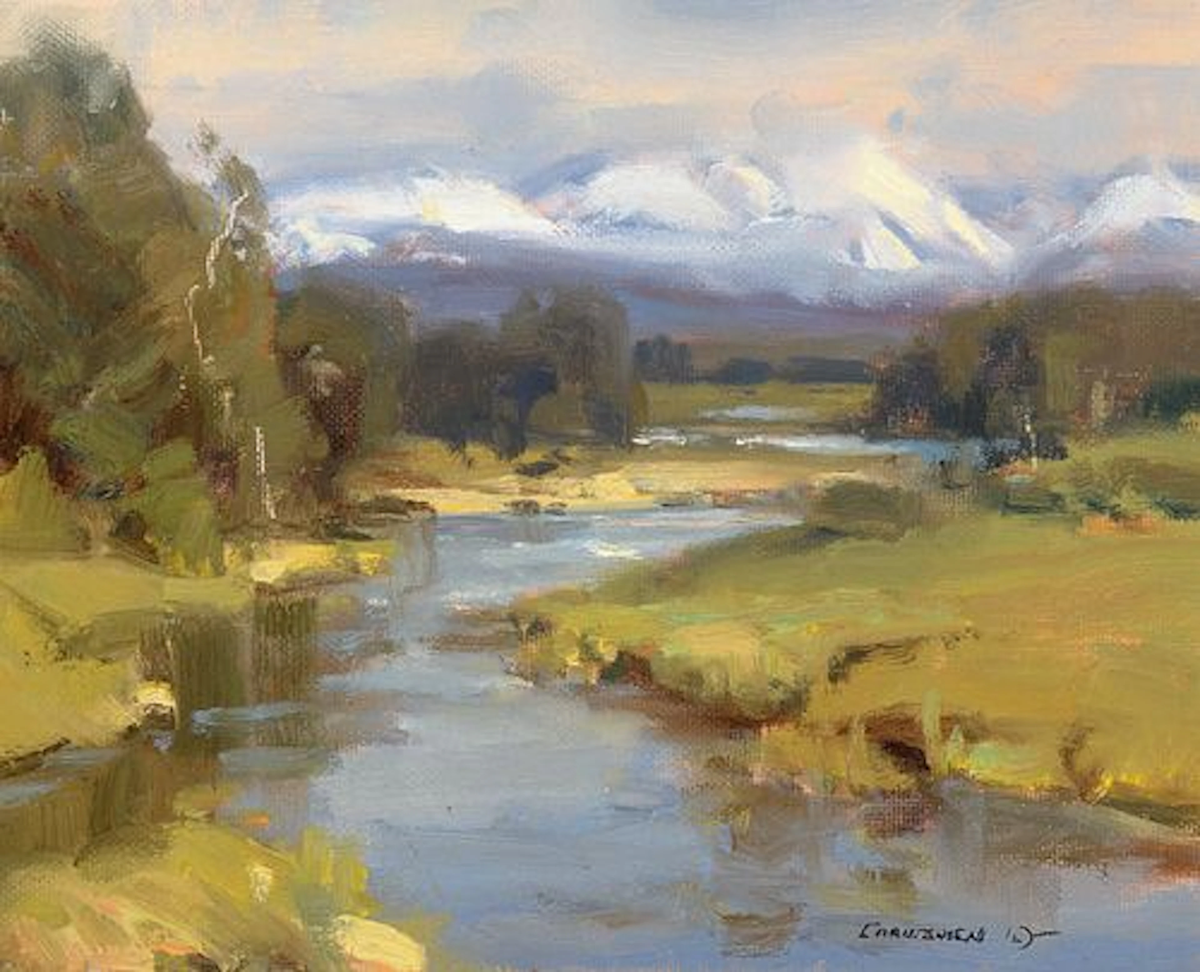 Scott Christensen (b. 1962) – Spring in the Rockies
