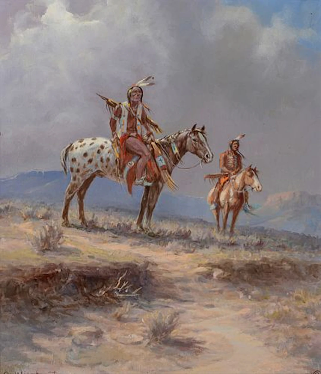 Olaf Wieghorst (1899 – 1988) – Nez Perce Scouts (1979)