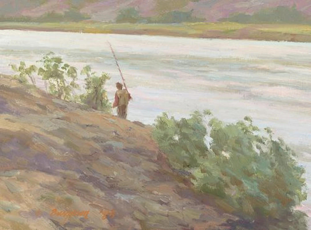 Chris Burgeson (20th C.) – Steelheading (1985)
