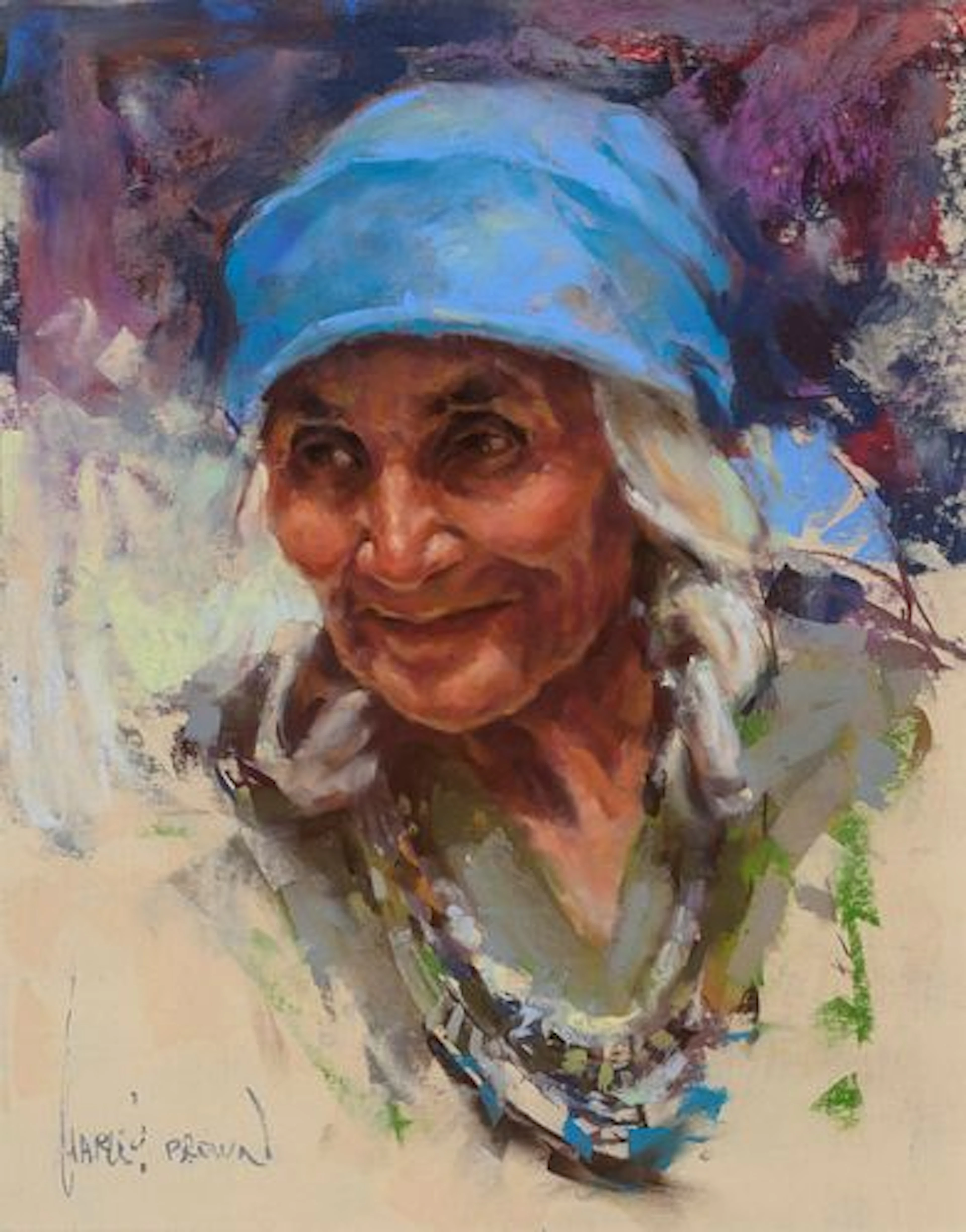 Harley Brown (b. 1939) – Piegan Woman
