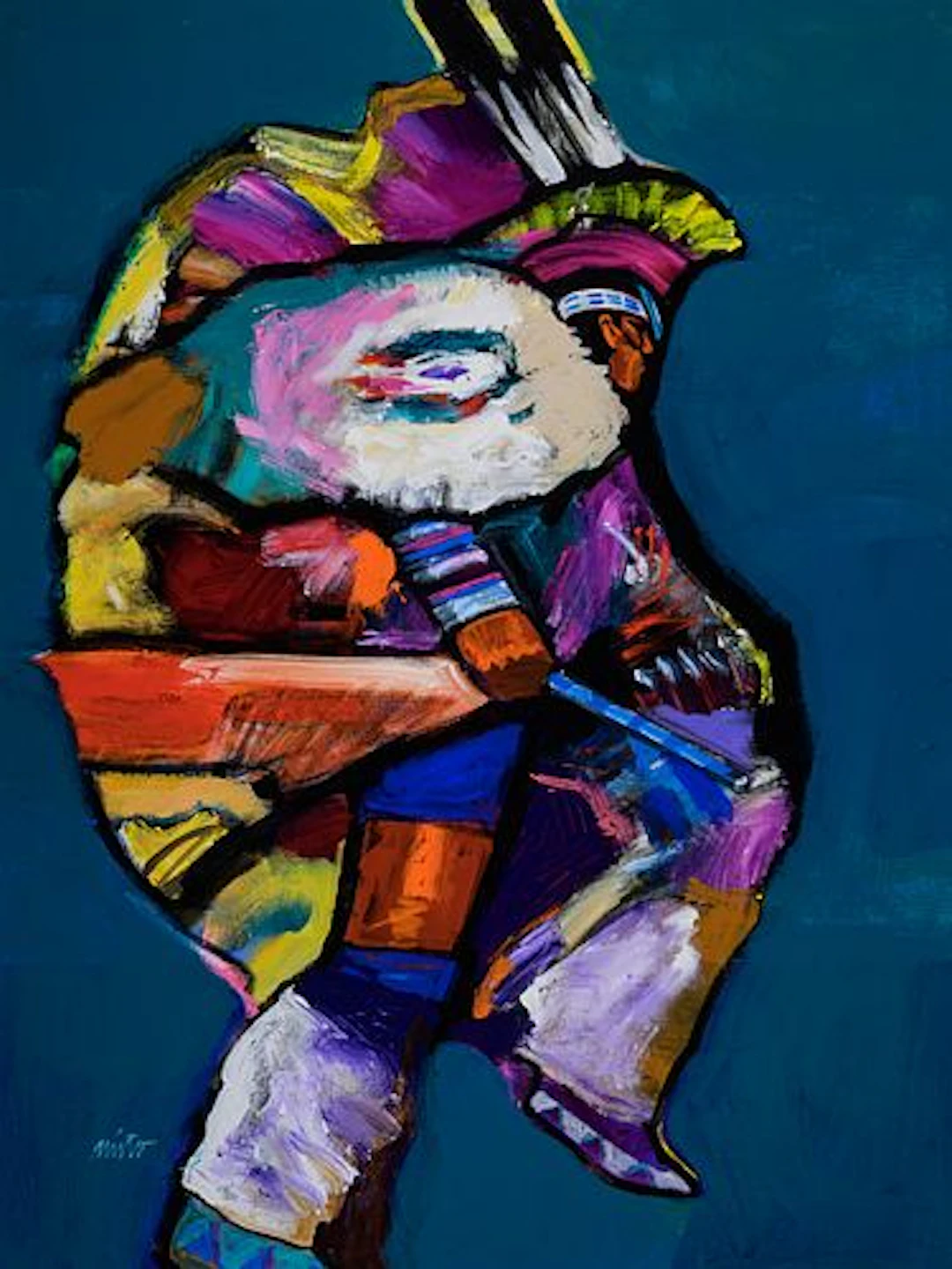 John Nieto (1936 – 2018) – Fancy Dancer III (2011)