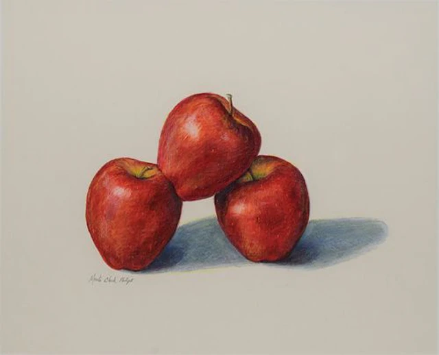 Monta Black Philpot (20th C.) – Three Apples; A Few More Apples (1998)