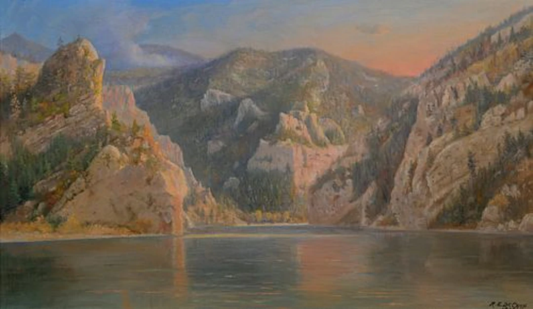 Ralph Earl DeCamp (1858 – 1936) – Gates of the Mountains (1930)