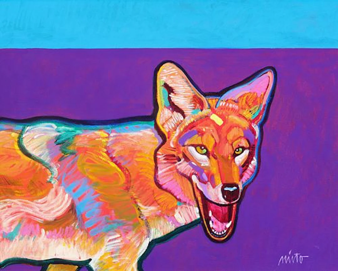 John Nieto (1936 – 2018) – Coyote Trickster (2006)